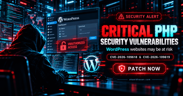 Critical PHP Security Vulnerabilities in 2026: What WordPress Owners Must Do